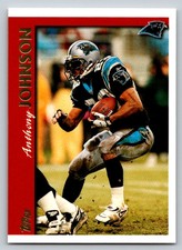1997  Topps #351 Anthony Johnson Carolina Panthers