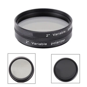 1PC 2 Inch Variable Polarizing Filter Lens for Astronomical Telescope Eyepiece F - Picture 1 of 7