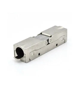 Accoppiatore cavi di rete CAT6A STP - Prolunga cavo ethernet - Foto 1 di 3