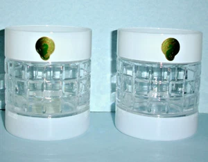 Waterford Crystal London White Double Old Fashioned DOF Pair 12oz Jo Sampson New - Picture 1 of 3
