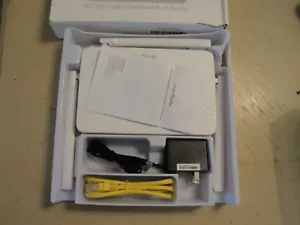 AC1200 Wireless Router 2.4G/5G Dual Band 1200Mbps WiFi Gigabit T18-21K #E97 - Picture 1 of 4