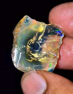 Natural Ethiopian Opal Rough, Raw Opal, fire opal, multi Fire Opal Rough AK 510 - Picture 1 of 5