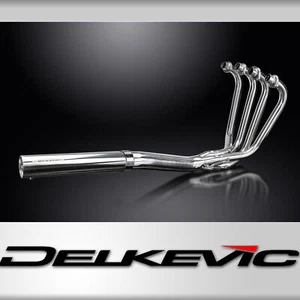 Suzuki GS550 8V 1977-1981 4-1 Full Exhaust System Stainless Straight Silencer - Picture 1 of 6