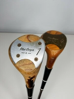 MacGregor Jack Nicklaus Golden Bear 1 & 4 Woods - Wood Heads - LW Shaft (R) Flex - Image 1 of 4
