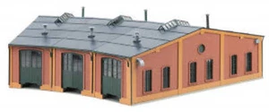 Faller 120281 HO/OO Gauge Roundhouse Engine Shed (12 Degree) Kit - Picture 1 of 2