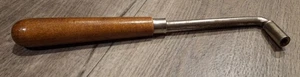 Llave martillo palanca afinadora piano vintage SCHAFF Chicago mango madera 11 1/2" - Imagen 1 de 14