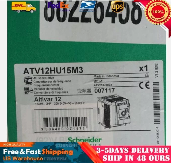 1PCS ATV12HU15M3 NEW INVERTER ATV12HU15M3 - Image 1 of 4