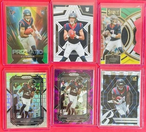 CJ STROUD 2023 Prizm Football RC Green Prismatic Green Prizm FIRE LOTπ₯π₯ - Picture 1 of 2
