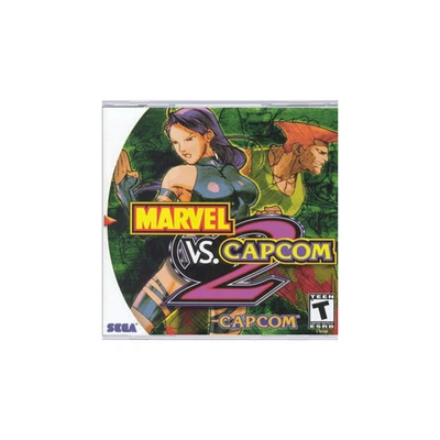 Marvel Vs Capcom 2 Sega Dreamcast 2000 VG Video Game - Used Vintage - Image 1 of 4