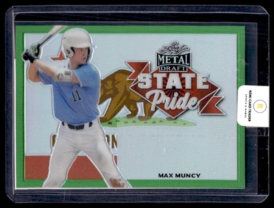 2021 Leaf Leaf Metal Draft State Pride Max Muncy 1/1 - Image 1 of 2