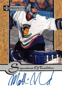 1999-00 UD Prospects Signatures of Tradition #MC Mathieu Chouinard - Bild 1 von 2