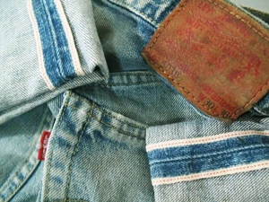 HOT VINTAGE REPRO Men's LEVI'S @ 503B BIG E SELVEDGE JP Jeans 30 x30 (Fit 28x30) - Picture 1 of 20