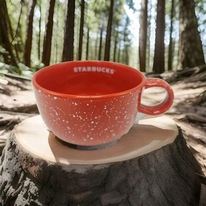 2019 Starbucks Coffee Holiday Red And White Confetti Mug Cup 16 oz - Picture 1 of 6