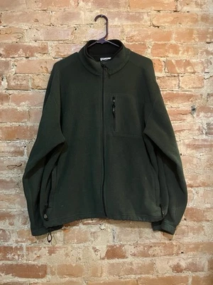 Vintage BCC Extreme L Fleece Full Zip Jacket Draw String Tighten 90s Y2K Pockets - Image 1 of 4