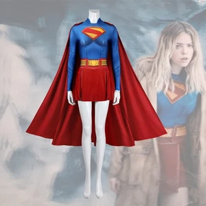 Supergirl Bodysuit Superman: Legacy Cosplay Bodysuit Handcrafted - Bild 1 von 19