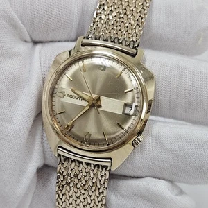 1967 14K Solid Yellow Gold Case Bulova Accutron Asymmetric 218D Tunning Fork - Picture 1 of 16