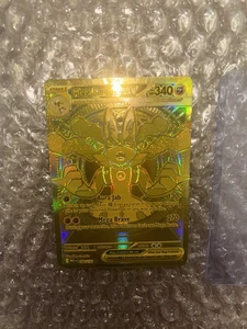 Mega Lucario EX 188/132 Mega Evolution Oro Hiper Raro Pokemon TCG Tarjeta Inglés - Imagen 1 de 5