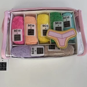Stoney Clover Lane X Hanky Panky 7 Pk Original Thong Fits Size 4-14 NWT - Picture 1 of 10
