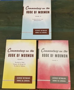 Kommentar Das Buch Mormon, Vol. 4, 5, 7. Hardcover, 1977. Reynolds/Sjoddahl - Bild 1 von 14