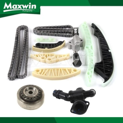 Kit de cadena de distribución VVT piñón termostato apto para Audi A3 Volkswagen Eos Passat 2.0L Foto 1 de 4