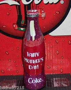 2014 WORLD OF COCA COLA  MOTHER'S  DAY WRAPPED 8 OZ COCA COLA BOTTLE NEW  - Picture 1 of 2