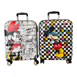 American Tourister DISNEY TROLLEY SUITCASE 4 WHEEL Spinner Small CABIN 31C001 - Picture 1 of 12