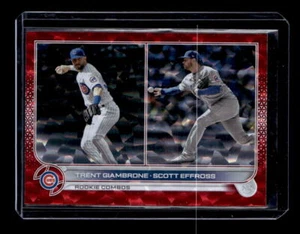 2022 Topps Update #US283 Trent Giambrone/Scott Effross RCOM Red Foil - Bild 1 von 2