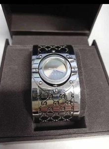 Gucci 112 Twirl Watch Women's Steel with Case Box - Picture 1 of 7