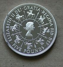 1993 Great Britain, 5 Pounds, Proof, Silver,  0.925/0.8410ASW, KM 965a