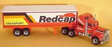 Truck With Trailer Red Cap Transport Length 17,3 CM