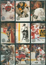 1991-92 PRO SET PLATINUM PC NHL HOCKEY CARD SEE LIST