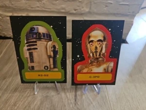 2017 Star Wars Journey to Last Jedi Sticker Insert 13 C-3PO And R2-D2 Rare Topps - Picture 1 of 3