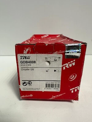 JUEGO PASTILLAS FRENO DELANTERO TRW PARA CHRYSLER VOYAGER LE BARON 4383928 4383934 4728013 Foto 1 de 3