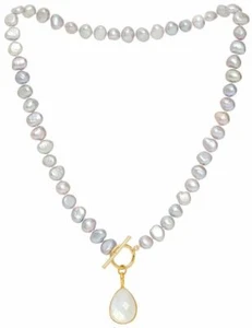 Pearls of the Orient Damen Clara Perle Halskette - Weiß - Bild 1 von 1