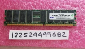 1GB DDR DDR1 PC PC3200R DUAL RANK 400MHZ 3200R 184PIN ECC-REG RDIMM 2RX8 64X8 - Picture 1 of 1