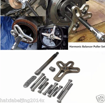 自动重型碳钢谐波平衡器拉拔器方向盘曲轴工具 — 第 1/4 张图片