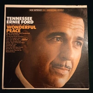 Tennessee Ernie Ford - Wonderful Peace 1966 Capitol ST2557 Vintage Vinyl LP - Bild 1 von 9