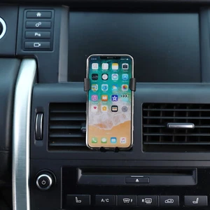 para Land Rover Discovery Sport 2015-2019 negro salida de aire soporte teléfono - Imagen 1 de 7