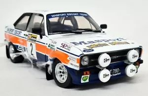 Sunstar 1/18 - Ford Escort RS1800 MK2 South Pacific Rally 1977 Diecast Model Car - Picture 1 of 12