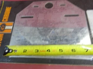 Chrome License Plate Taillight Mount Bracket for Harleys Customs Choppers Others - Bild 1 von 12