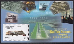 Hong Kong Stamp 1998 Kai Tak Mini Sheet, MNH, VF - Picture 1 of 2