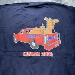 Camiseta De Colección Libertad Iraquí 2004 XL Camp Doha Super Bowl Patriots AAFES - Imagen 1 de 7