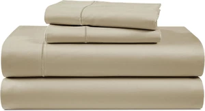 100% Egyptian Cotton Bed Sheets - 1000 Thread Count 4-Piece Linen Full Set Beddi - Picture 1 of 9