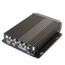 New 4CH Mobile DVR Car Vehicle Security SD Card Real-time Video Recording Remote