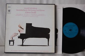 GLENN GOULD ARNOLD SCHOENBERG Songs for Voice and Piano NM ORIGINAL CBS ED1 2 LP - Imagen 1 de 6