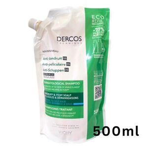 Vichy DERCOS Anti-Dandruff Shampoo NORMAL to OILY Hair ECO REFILL 500ml
