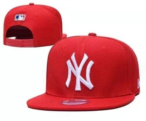 Oficial Nueva York Nueva York Gorra de Béisbol Alta Calidad Elegante Snapback Sombrero Yankee InBox - Imagen 1 de 30
