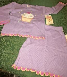 NWT Chicken Noodle party dress cupcake sweater skirt set 8 wedding event Easter - Picture 1 of 9