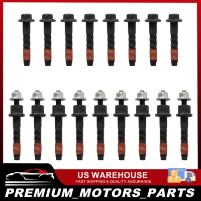 Exhaust Manifold Bolts Stud Nuts Hardware for Chrysler Dodge Ram Jeep 5.7L Foto 1 de 4