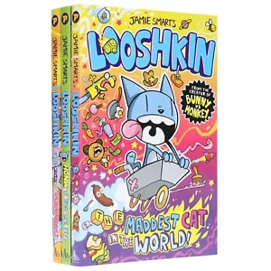 Looshkin by Jamie Smart: 3 Books Graphic Novels Collection Set - Ages 7+ - PB - Picture 1 of 7